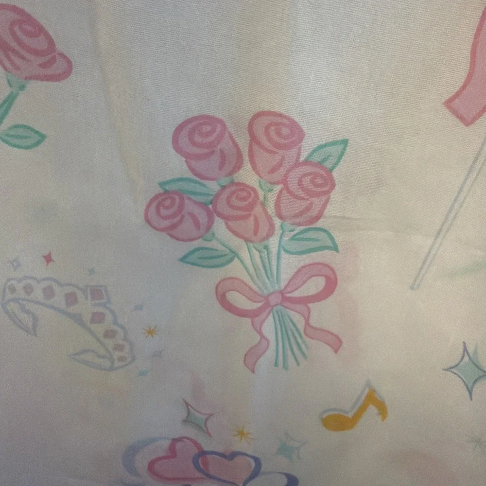 ONE Vintage 1995 Ballerina Barbie Curtain Panel 42